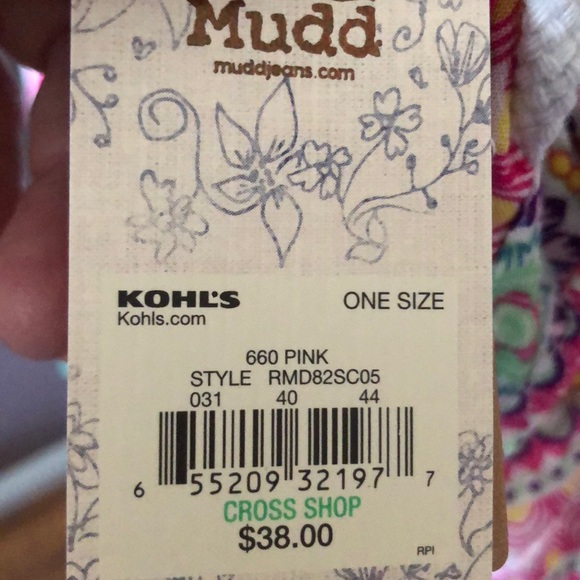 Multipurpose beach scarf by Mudd NWT - Picture 6 of 6